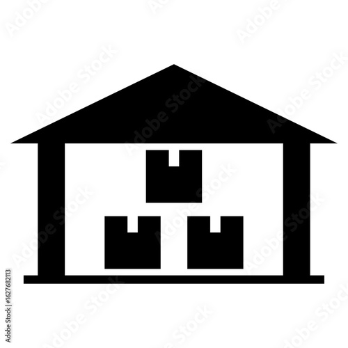 Warehouse Building Icon