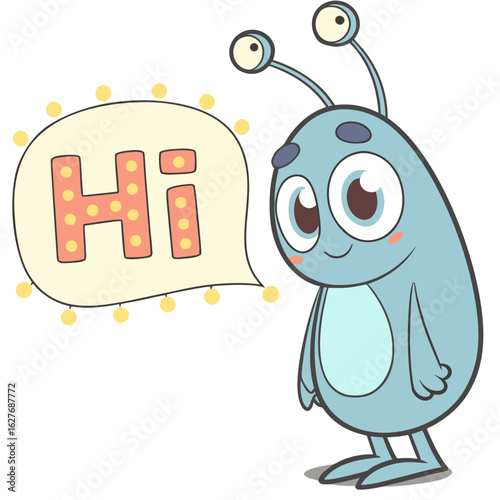 sending hi sticker
