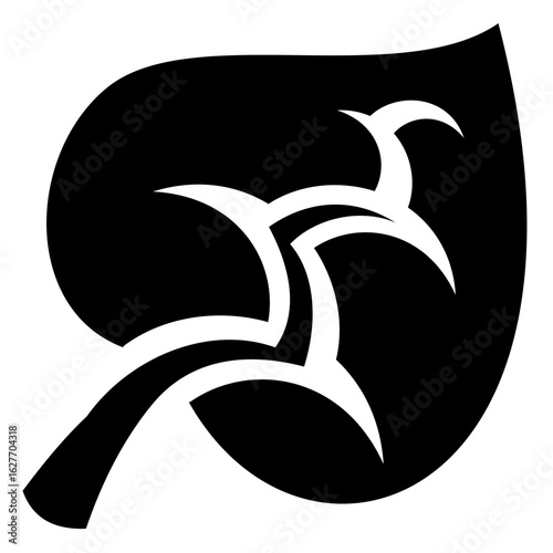Stylized Leaf/Feather