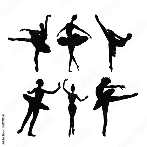 silhouette of a dancing couple