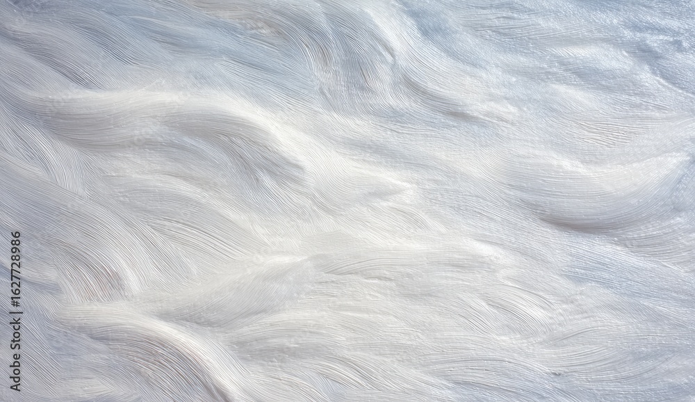 Abstract close-up of soft, white, textured fabric Abstract close-up of soft, white, textured fabric