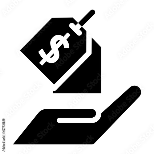 price Solid icon