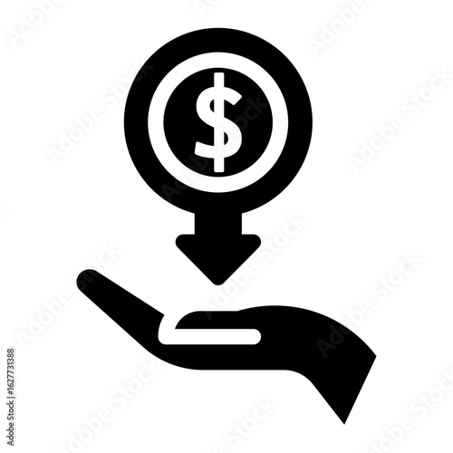 price Solid icon