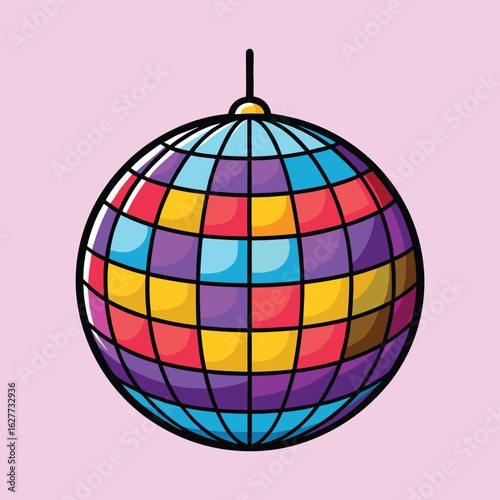 A Funky Disco Ball Ready to Light Up The Dance Floor