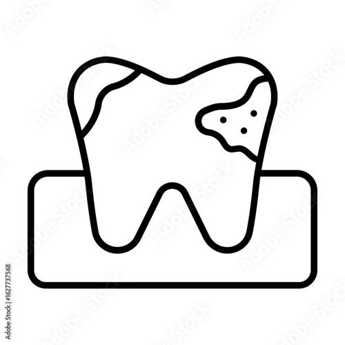 Dental Caries Icon