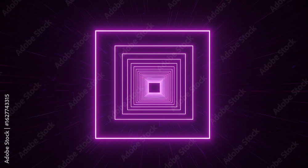 Fototapeta premium glowing neon light switch