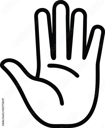 hand stop sign  need for personal space