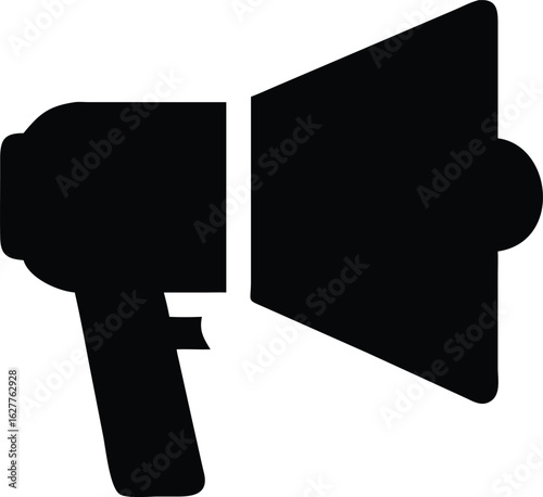 megaphone vector silhouette