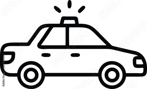 police car
