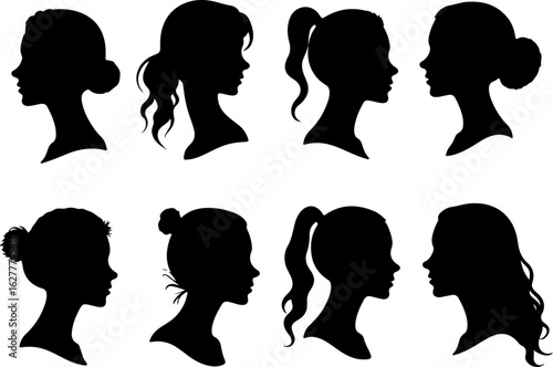 Elegant Dancing Couples Silhouette Set – Romantic Dance Poses Clipart