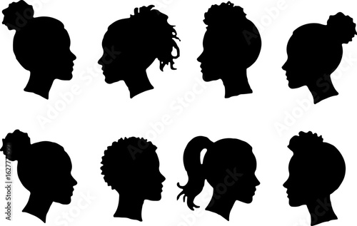 Elegant Dancing Couples Silhouette Set – Romantic Dance Poses Clipart