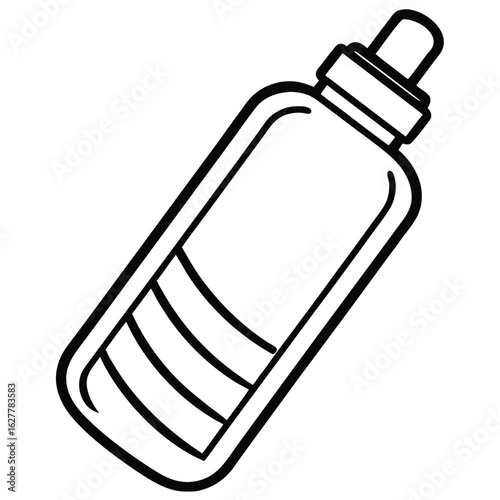 Baby bottle with nipple and liquid feeding bottle infant