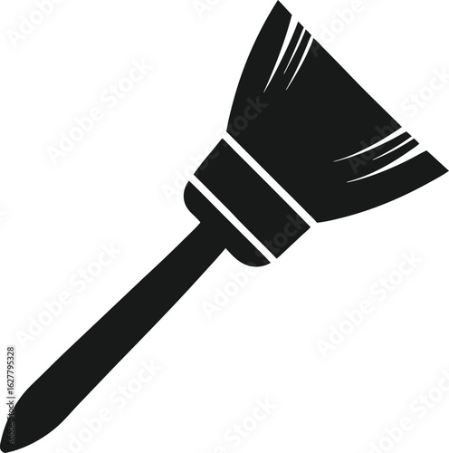 brush vector silhouette illustration