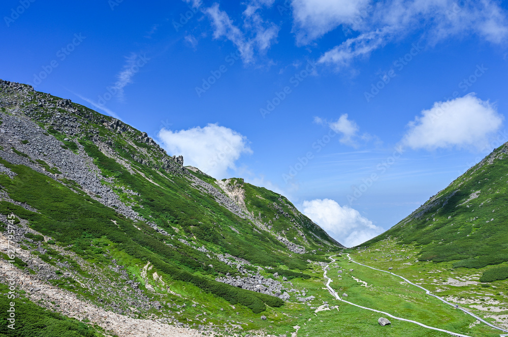 Obraz premium 日本の北アルプスの乗鞍岳