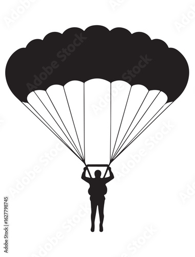 PARACHUTE SILHOUETTE