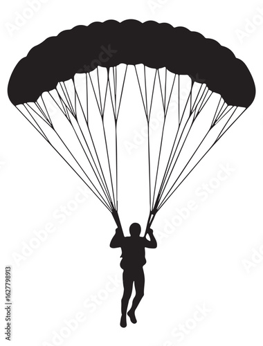 PARACHUTE SILHOUETTE