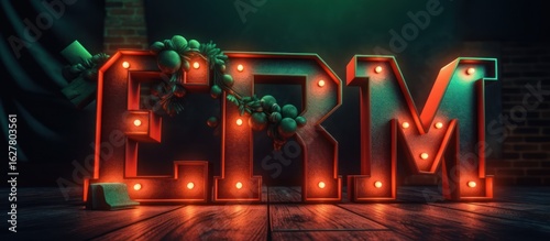 Wallpaper Mural 3d, neon lights, fiery illuminated letters, industrial style, dramatic shadows, moody lighting, cinematic, highly detailed
 Torontodigital.ca