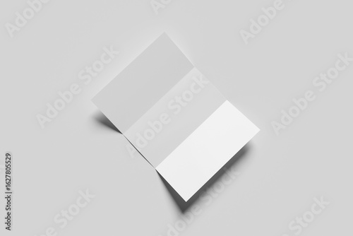 A4 Trifold brochure mockup