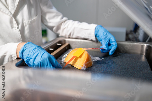 Bilde på lerret Industrial food packaging
