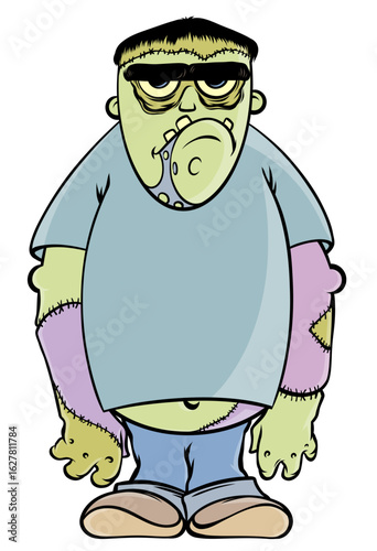 Fat Goofy Frankenstein Monster