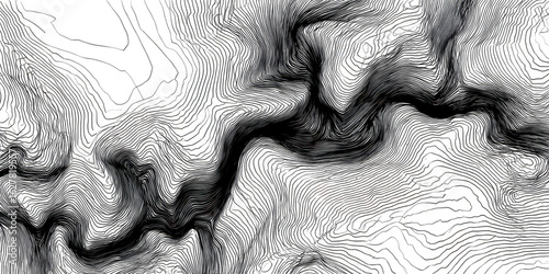 Abstract dark gray textured surface with intricate lines