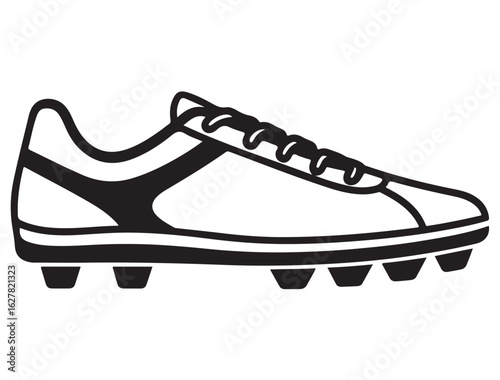 SOCCER SHOES SILHOUETTE