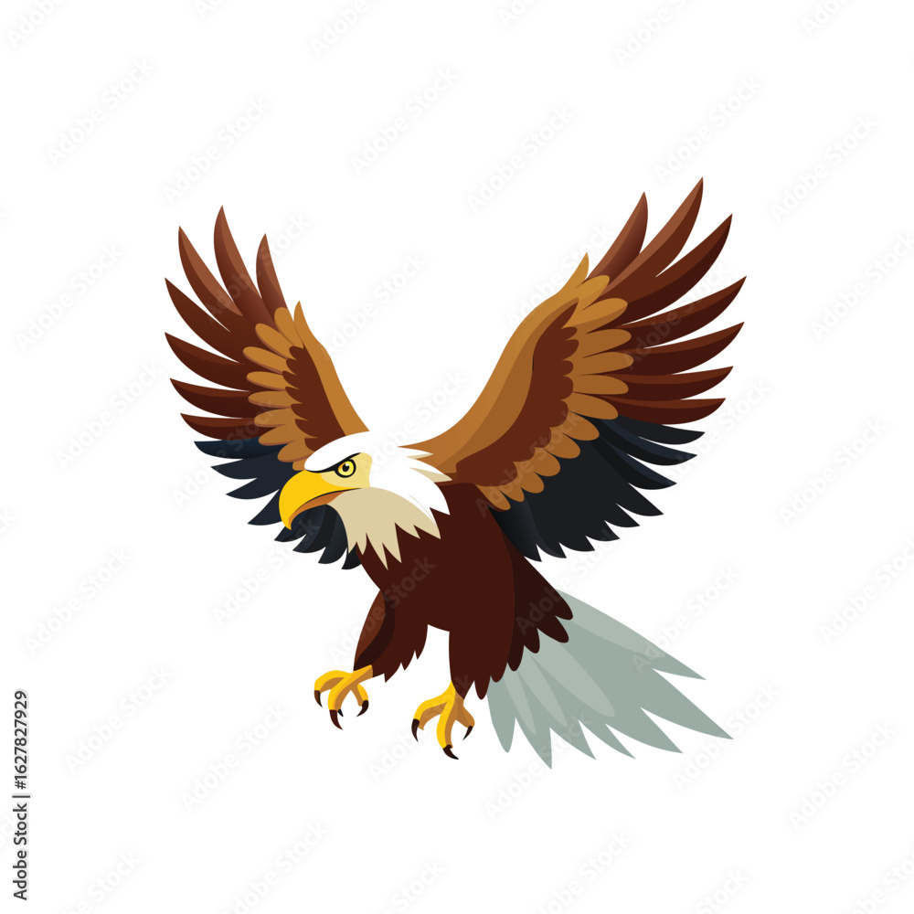 Obraz premium bald eagle in flight