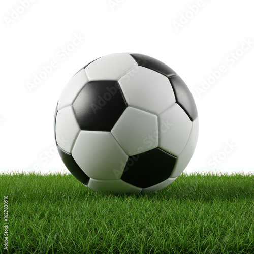 soccer ball on grass