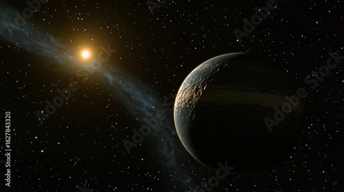 Planets stars and galaxies in outer space showcasing the beauty and vastness of space exploration