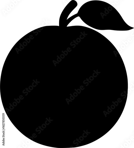 vector illustration of an apple