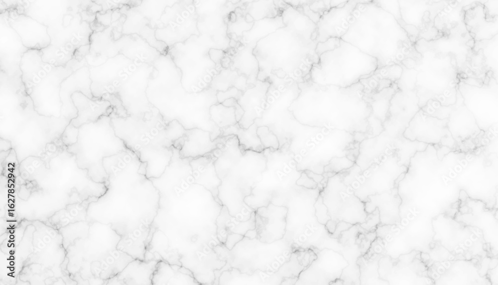 Obraz premium Luxurious White Marble Texture with Soft Gray Veins