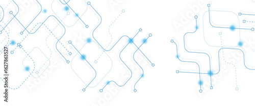 Abstract futuristic technology background. Technology background with crossed lines and dots. abstract blue background abstract blue background with bubbles	