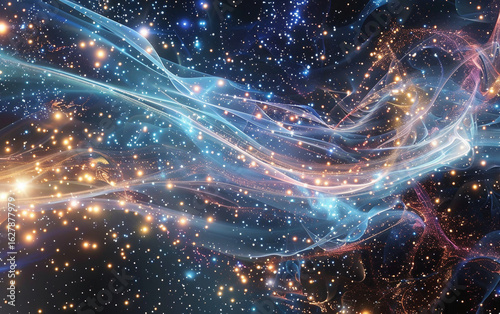 Abstract Universe Technological Imagery