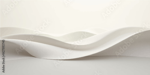 Abstract white kitchen utensils background with silver spoons forks and metal cutlery on white surface