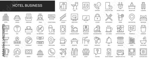 Customer Service Black Icon collection most use on social Media