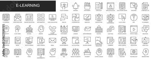 Customer Service Black Icon collection most use on social Media