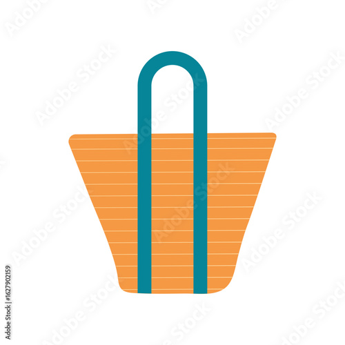 Stylish beach bag perfect for summer fun, carrying essentials for vacation, travel, or leisure activities