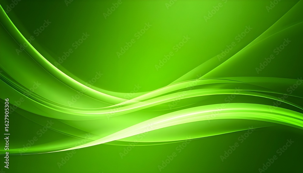 Abstract light green gradient background with flowing white wave lines, smooth motion and dynamic energy. Abstract light green gradient background with flowing white wave lines, smooth motion and dynamic energy.