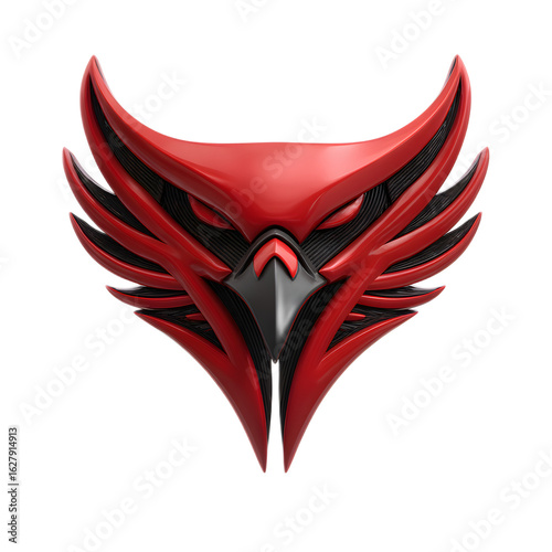 Free Download Striking and dynamic of a stylized hawk with sharp angular wings representing the power and speed of an esports team or brand - GFXLoad