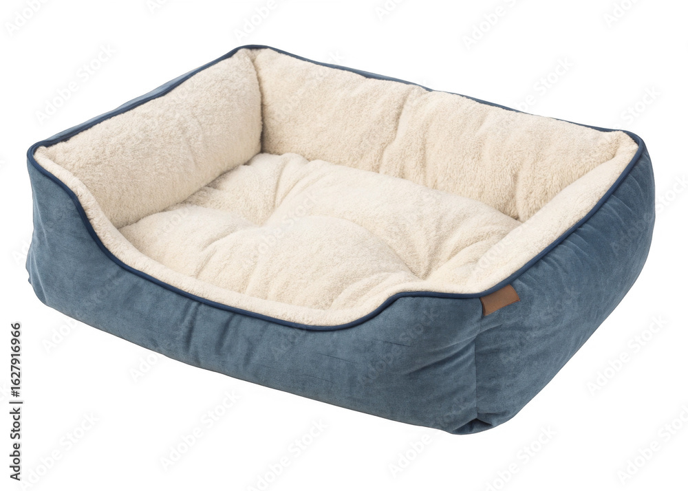 Obraz premium Pet Bed isolated on a transparent background.