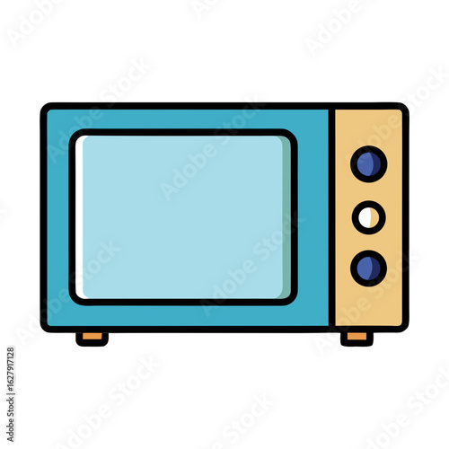 vintage tv set