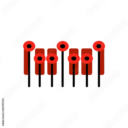  different anemone xylophone set   