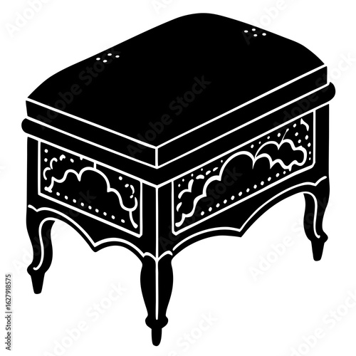 chest with jewelry