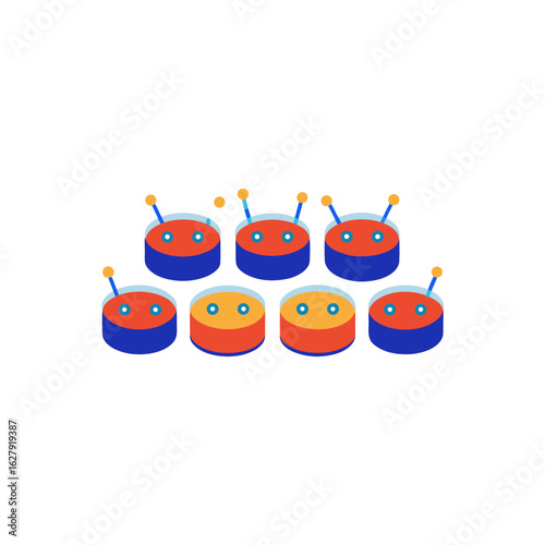  different tide drum toy set  