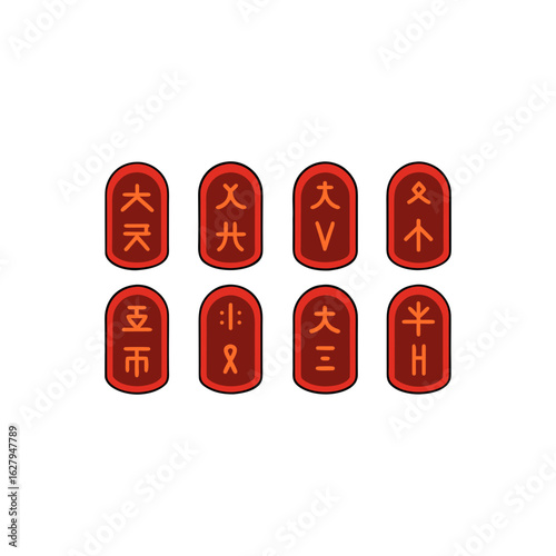 different coral tablet set  