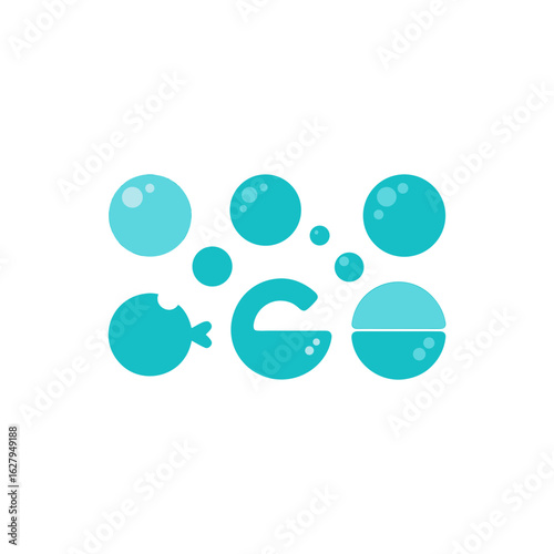 different tide bubble cutter set   