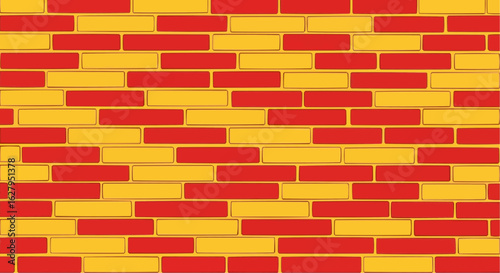 red brick wall