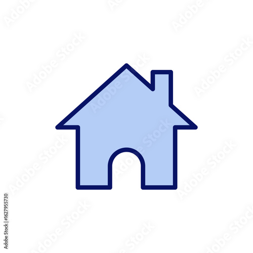 House icon vector. Home sign and symbol