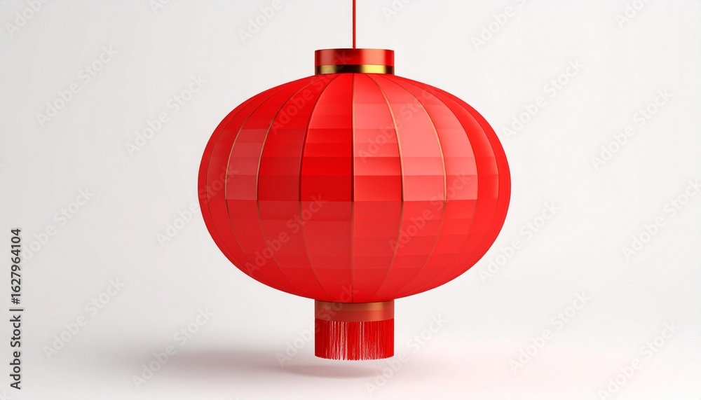 Obraz premium red christmas lantern
