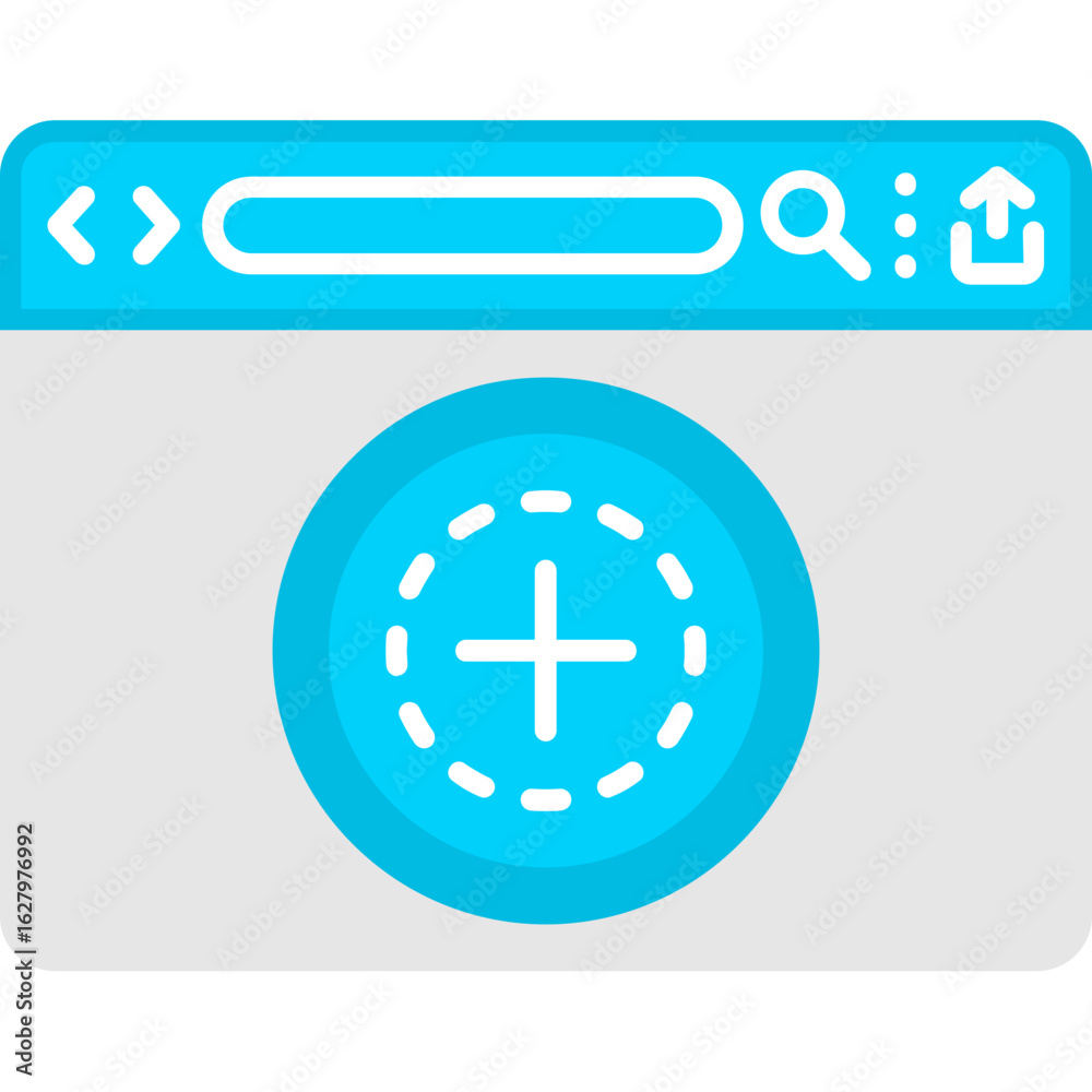 Obraz premium New Window icon